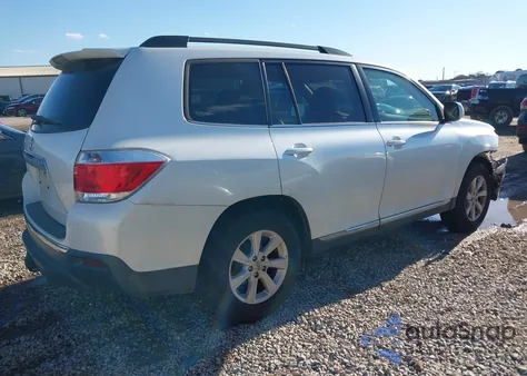 2012 Toyota Highlander Se from USA, damaged, VIN 5TDZK3EH2CS061191